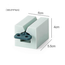 (4) Toothpaste Squeezers Extruder Cleanser Press Dispenser Device Household Lazy Rolling Holder Clip-on Bathroom Accessoriesa