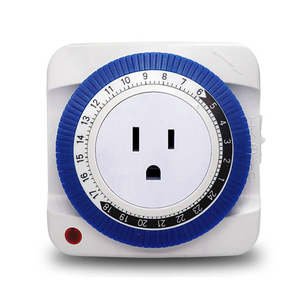24 Hour Timer Socket Mechanical Program Switch 125 4852660686720