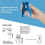 Eyedrop Bottle Guide Aid Dispenser, Reusable Eye D 3