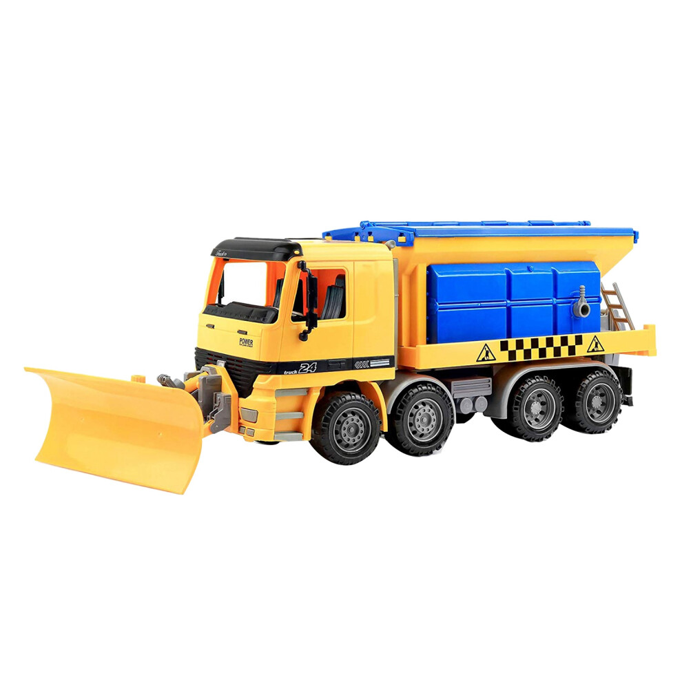Friction Powered Snow Removal Plow Truck Construct 4852660689424