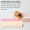 1200G Diy Seife Holz Mold Box Silikon Liner Rect 6