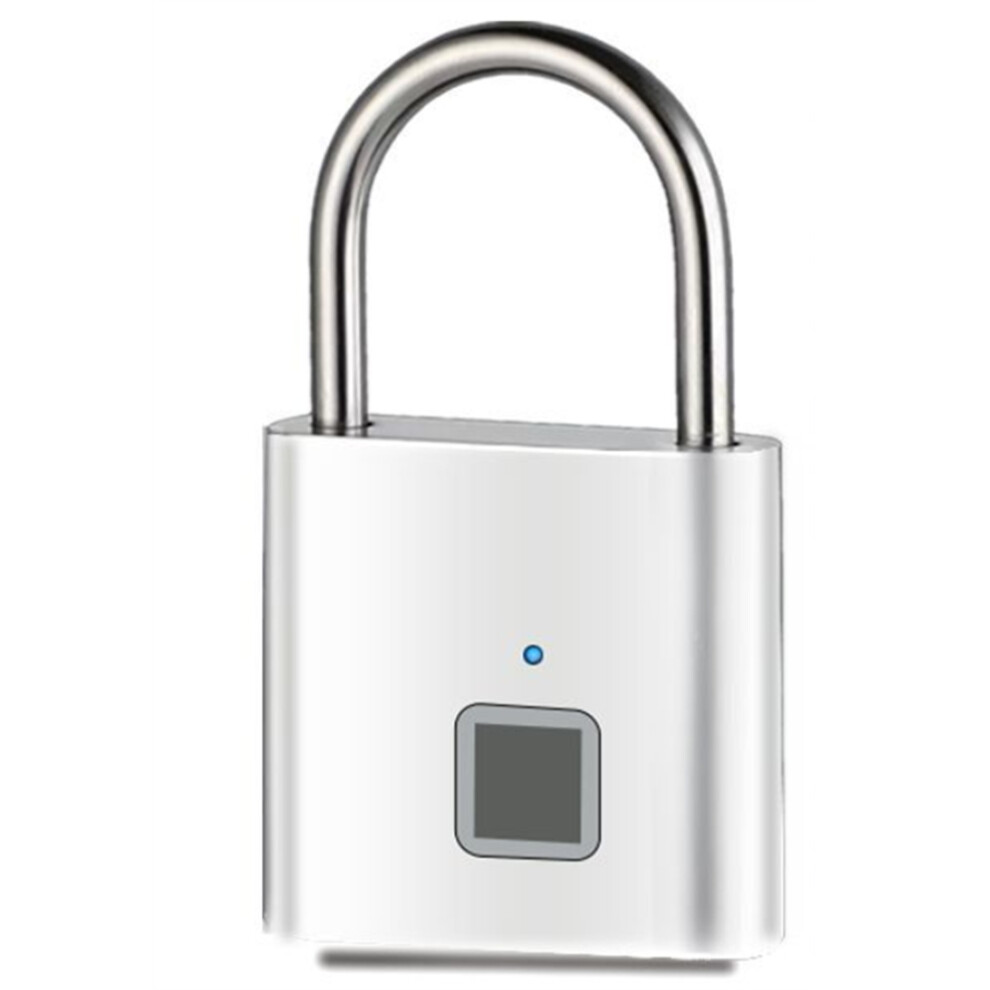 Fingerprint Lock Electronic Padlock Outdoor Waterp 4852660693476