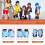 Roller Skating Protective Gear Set für Kinder, F 6
