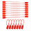 500 Pcs Plastic Tamper Seals Zip Ties for Fire Ext 2