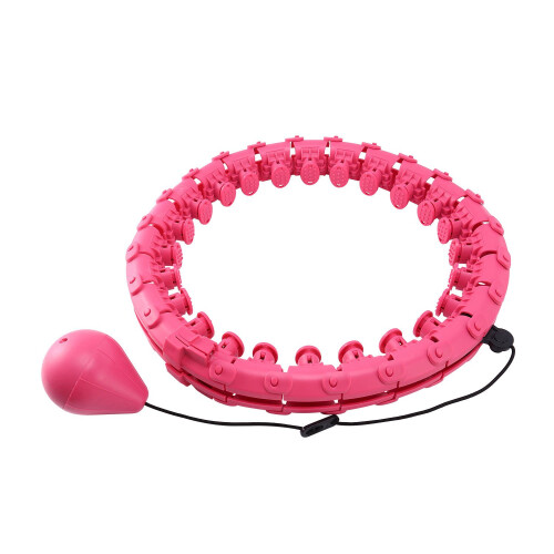 Smart Weighted Exercise Massage Hoop, 24 Detachabl 2