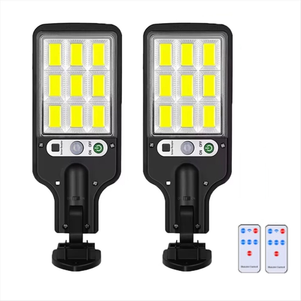 108 Cob Sensor Street 3 Light Modes Outdoor Waterp 4852660605165
