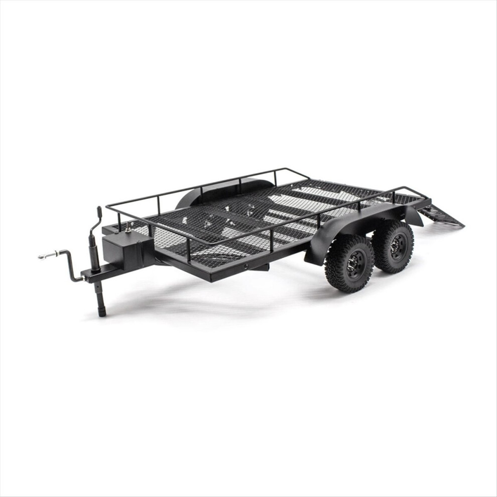 Rc Car Upgrade Metal Double-Spring Ladder Trailer 4852660605028