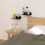 Acrylic Floating Shelf Small Storage Rack Wall-Mou 8