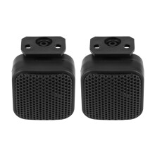 2 Pack Car Speakers High Power Square Tweeters 100W Universal Fit Loud Sound