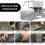 Front Bench Seat Cover for Mule 2500 2510 3000 301 6