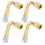 4 Pcs 45-Degree Tire Valve Stem Extension Adapters 2