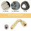 4 Pcs 45-Degree Tire Valve Stem Extension Adapters 5
