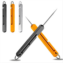 5pcs Tragbare Titan-Zahnstocher,Versenkbare Toot