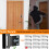 Home Security Door Reinforcement Lock, Front Locks 4