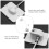 Baby Safety Window Restrictors with Lock Cable, No 8