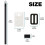 Pool Solar Cover Reel Attachment Straps Kit for in 4