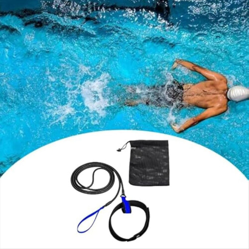 Schwimmen Widerstand Gürtel, Tether Stationäres Schwimmen, 2