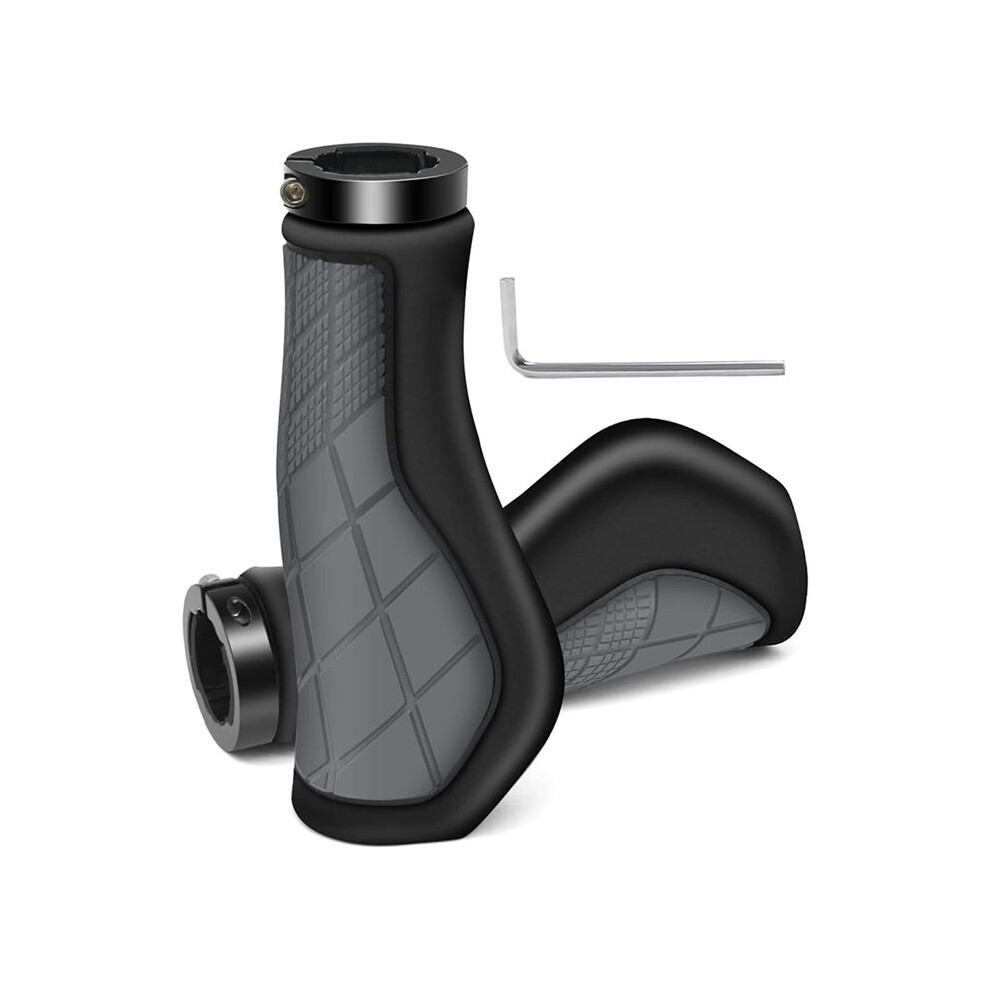 Bicycle Grips Ergonomic Non-Slip Rubber Handlebar 4852660621240