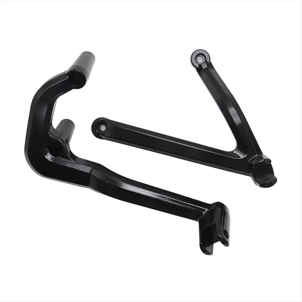Rear Passenger Foot Pegs Footpegs Rests Pedal Mou Black/Light 4852660625729