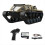 Full Scale Tracked Tank RC Car Model 360 Degree Ro 1