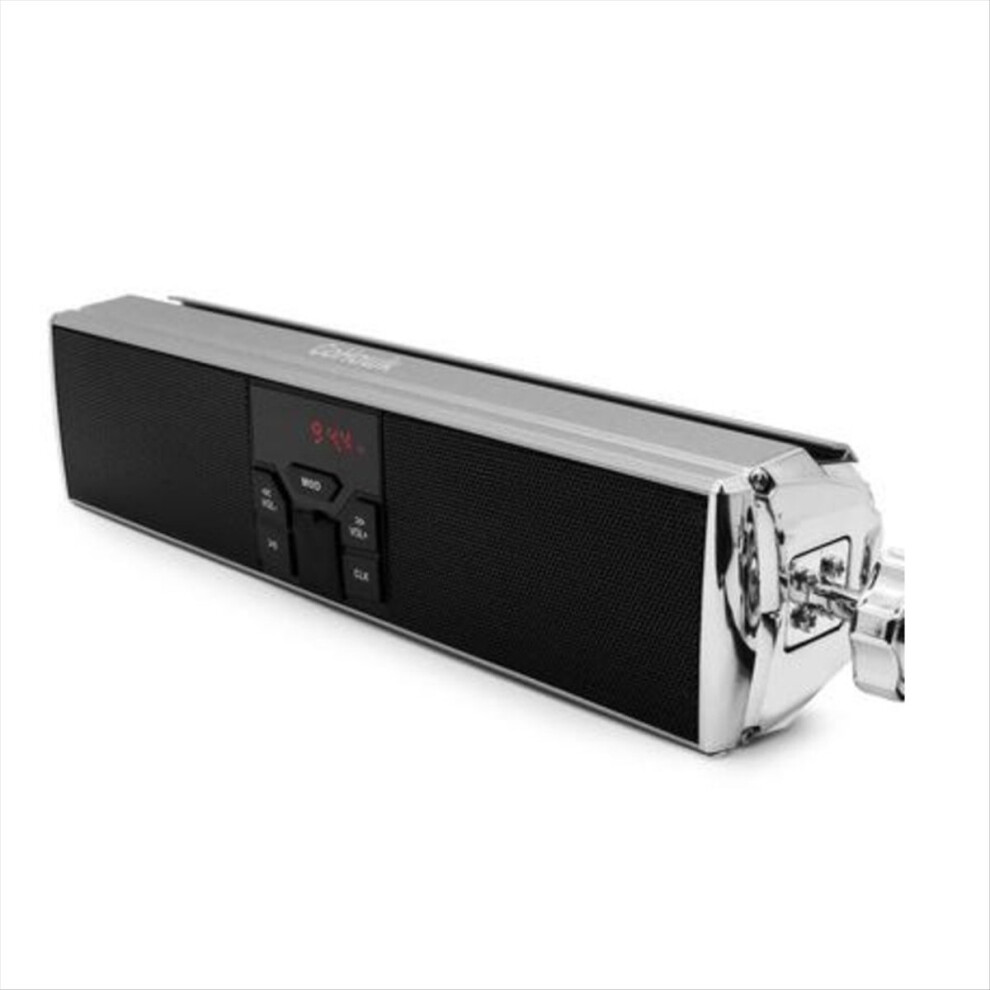 Semoic Silver Stereo Speakers Mp3 Music Player Bluetooth With Us