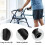 2 PCS Universal Rollator Hand Grip, Anti-Slip Roll 4