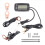 Dual Channel LCD Thermometer Engine Temp Gauge Met 4