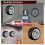 Wall Mount Spare Tire Mounting Bracket Rack for En 5