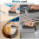 6-Pack Grill Cleaning Pumice Brushes with Cleaner 6