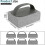 6-Pack Grill Cleaning Pumice Brushes with Cleaner 3