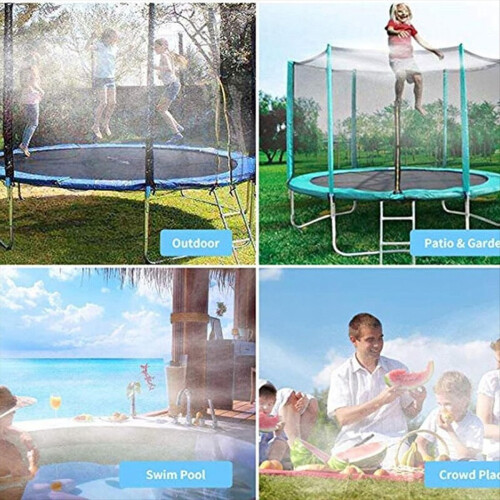 Trampolin Sprinkler,Wasser Party Garten Cool Tool 2