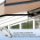 Awning Crank with Hook Bamboo Blinds for Outdoor P 6