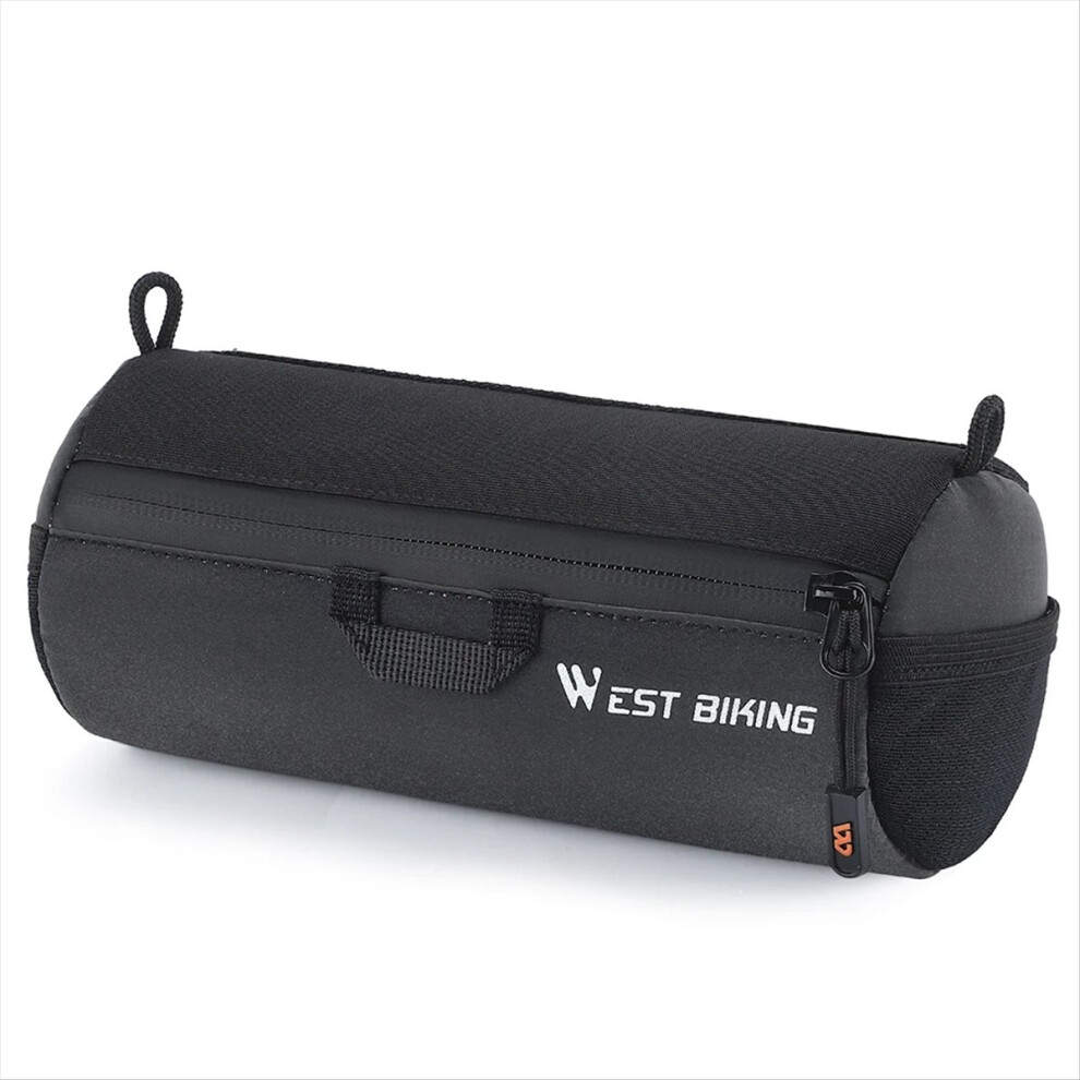 Reflective Bike Handlebar Bag With Shoulder Strap 4852660648414