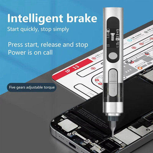 Torque Electric Screwdriver Magnetic Bit Phone Wat 2