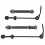 Bike Axle Quick Release Skewer Front Bicycle Whee 4