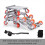 Furniture Dollys,Roller Handling Tool with 5 Wheel 7