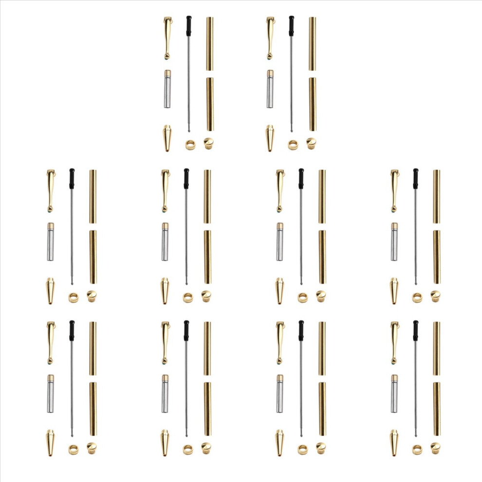 10 Set Slimline Pen Kit 7Mm With Refills, Assorted 4852660656457