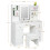 Modern Vanity Set with Stool & LED Light Mirror UK 2