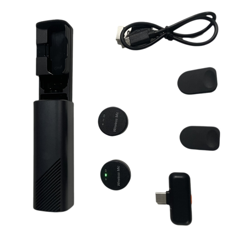 Wireless Lavalier Microphone With Charge Case, Min 4852660660676