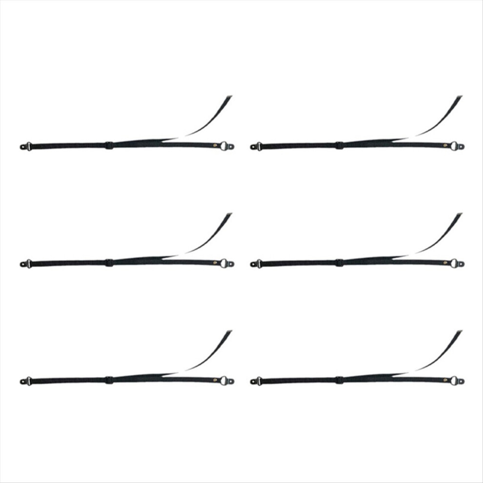 6 Pack Adjustable TV Safety Straps, No-Drill Adhes-image-OPC-PKSW5BC-NEW