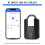 Fingerprint Lock mit Schlüssel-Backup USB Aufladbare 5