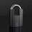 Fingerprint Lock mit Schlüssel-Backup USB Aufladbare 9