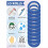10 Rolls Blue Painters Tape Wall Safe Paint 1.2 In 3