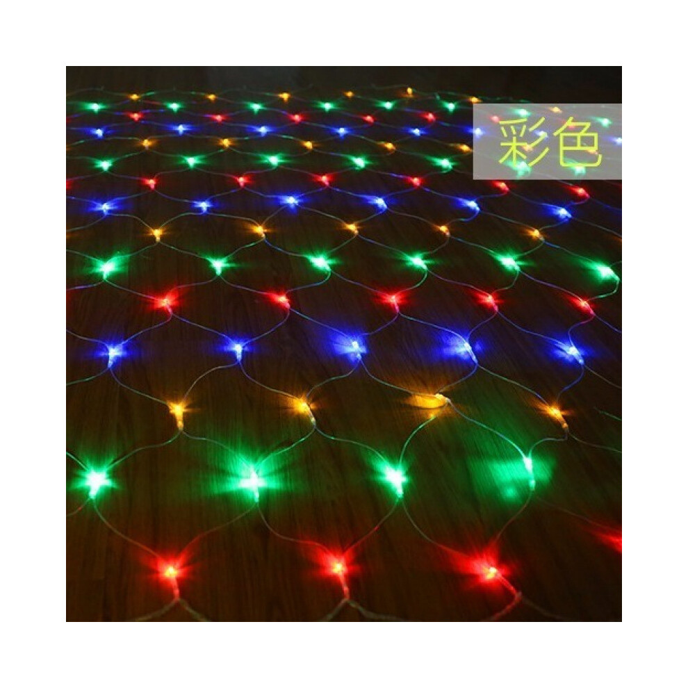 (color, Solar 6m*4m 672 Light [8 functions with remote control]) LED star string lights decorative lights outdoor atmosphere net lights-image-OPC-PKSW8GX-NEW