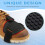 Motorrad Getriebe Shift Schuh Abdeckung Pads Waben Ein 8