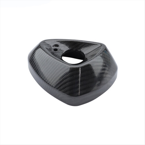 Carbon Fiber Motorrad Auspuff Port Protector