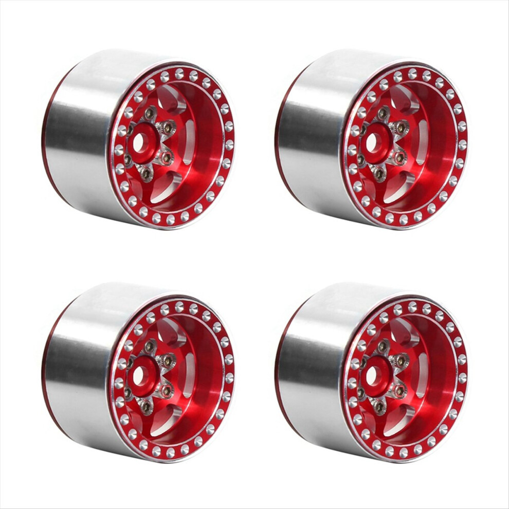 1.0 Inch Metal Beadlock Wheel Hub Rim For 1/18 Rc 4853239162720