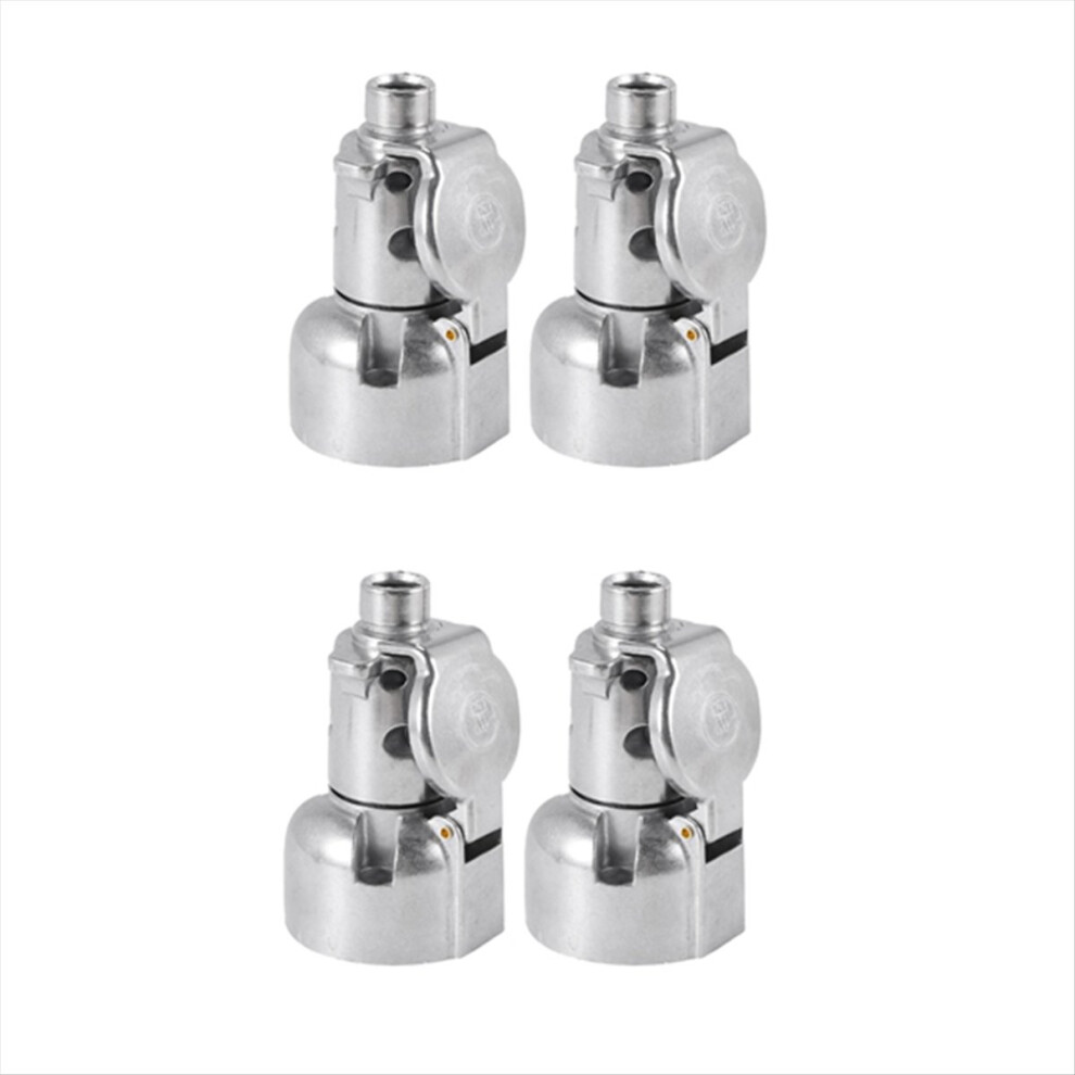 4 Pcs Trailer Accessories- 7 Pin Plug 12V Rv Socke 4853239164106