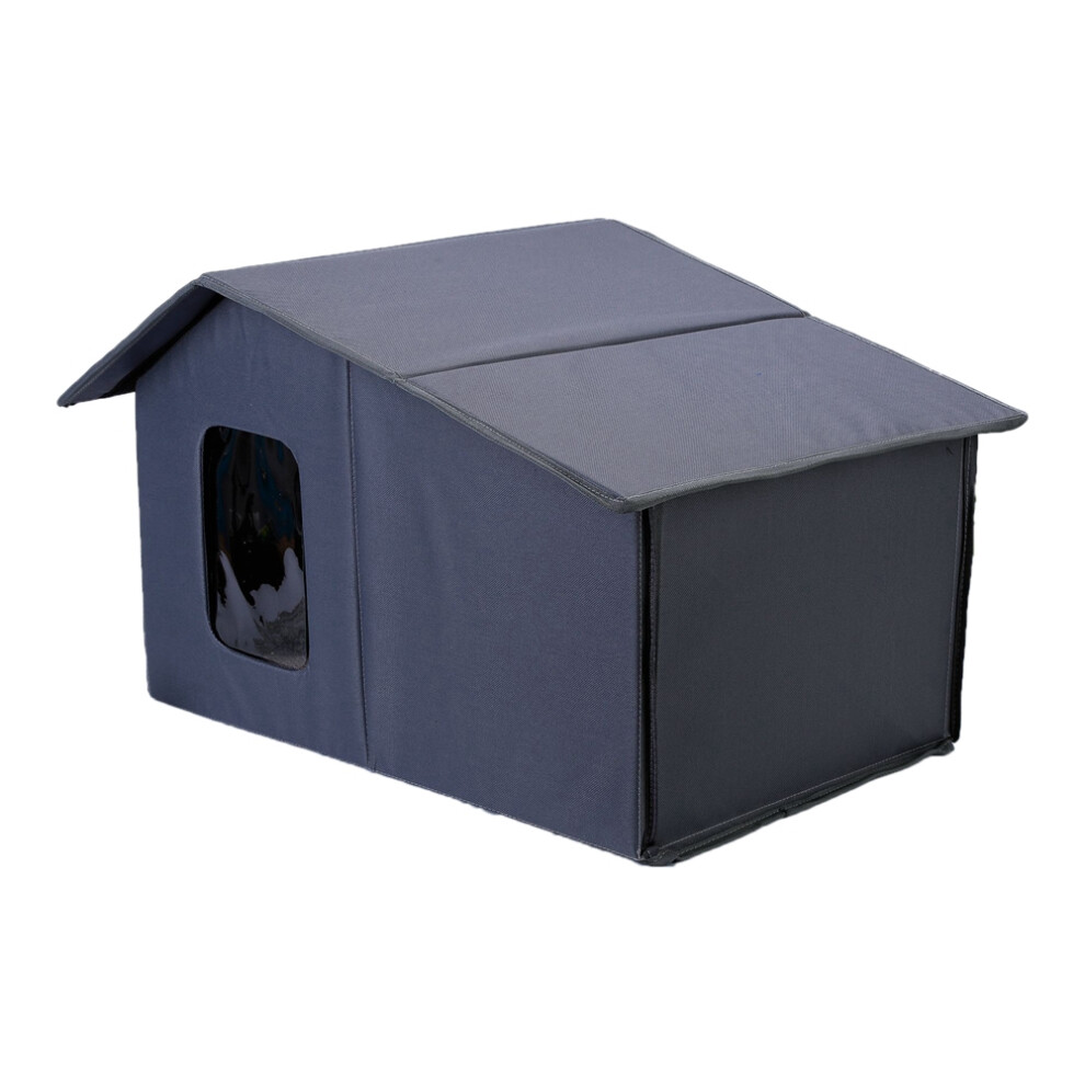 Pet Shelter Foldable Warm Cat House for Outdoor Ca-image-OPC-PKSWBXD-NEW