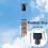 Solar Powered Wind Spinner Motor with Hook No Batt 9